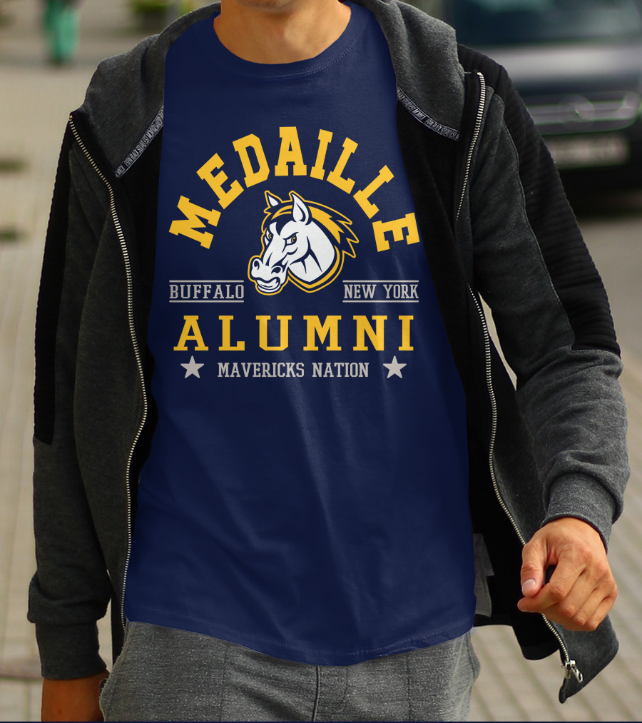 Medaille College Buffalo New York Alumni Mavericks Nation T-Shirt