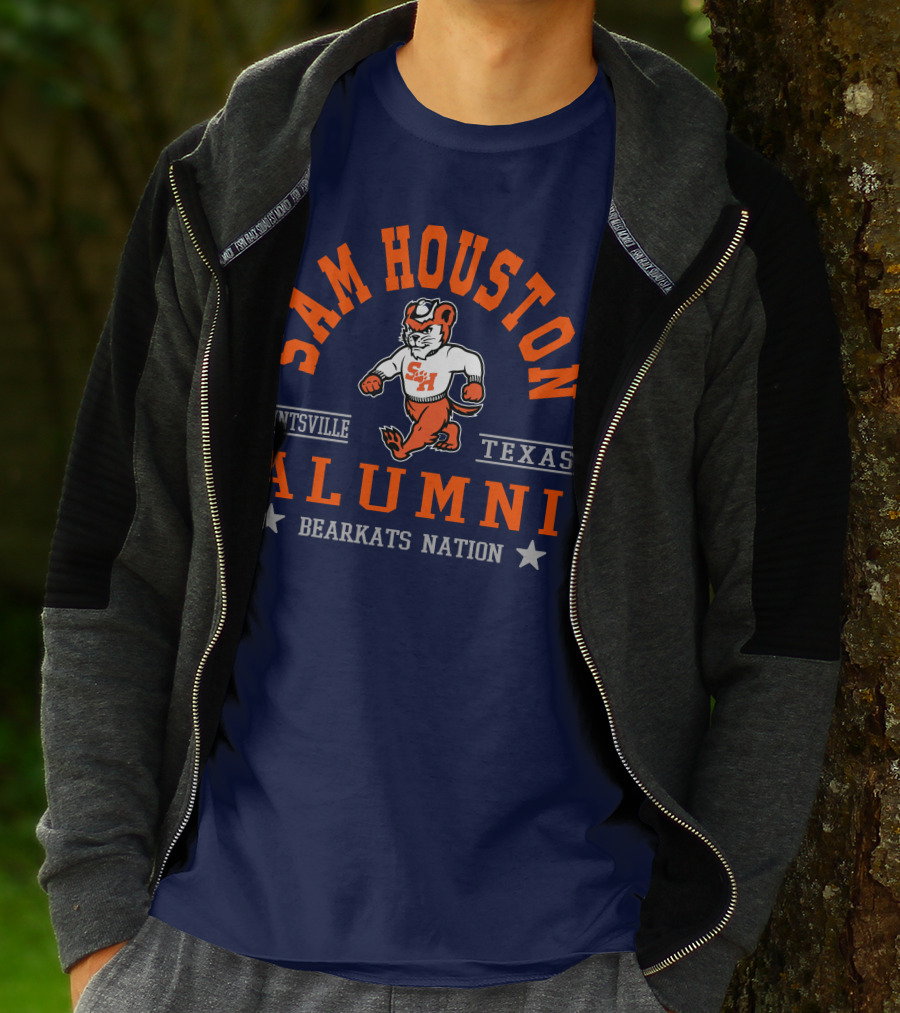 Sam Houston Alumni Bearkats Nation Huntsville Texas T-Shirt