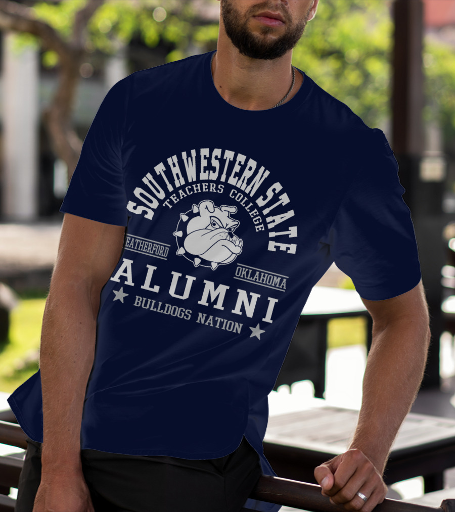 Southwestern State Teachers College Alumni Bulldogs Nation Weatherford Oklahoma T-Shirt