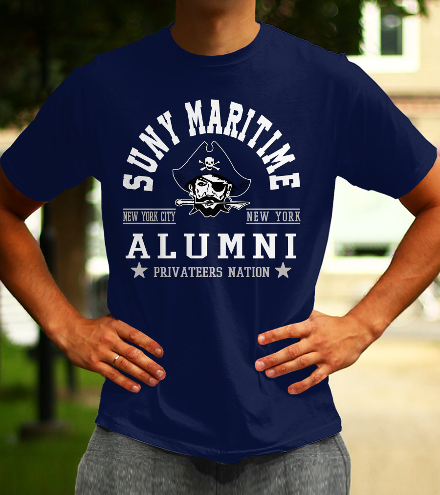 SUNY Maritime Alumni Privateers Nation New York City T-Shirt