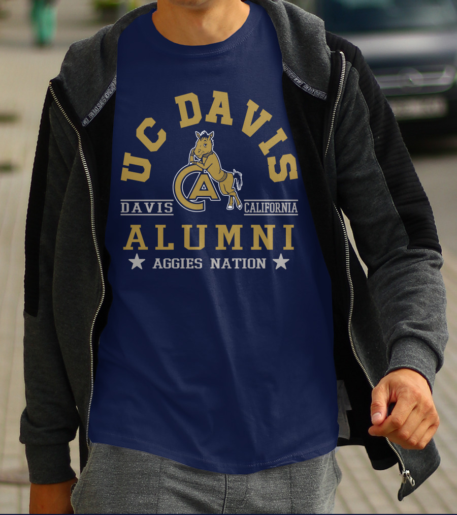 UC Davis Alumni Aggies Nation Davis California T-Shirt