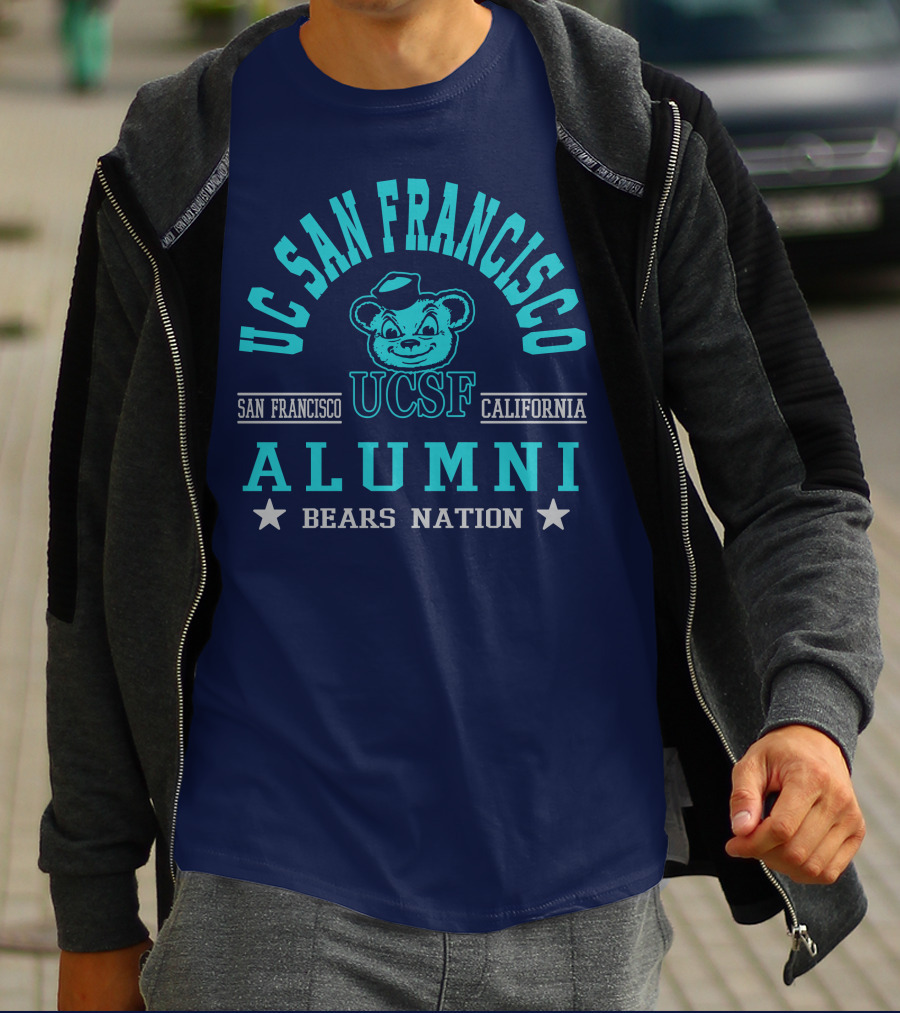 UC San Francisco California UCSF Alumni Bears Nation T-Shirt