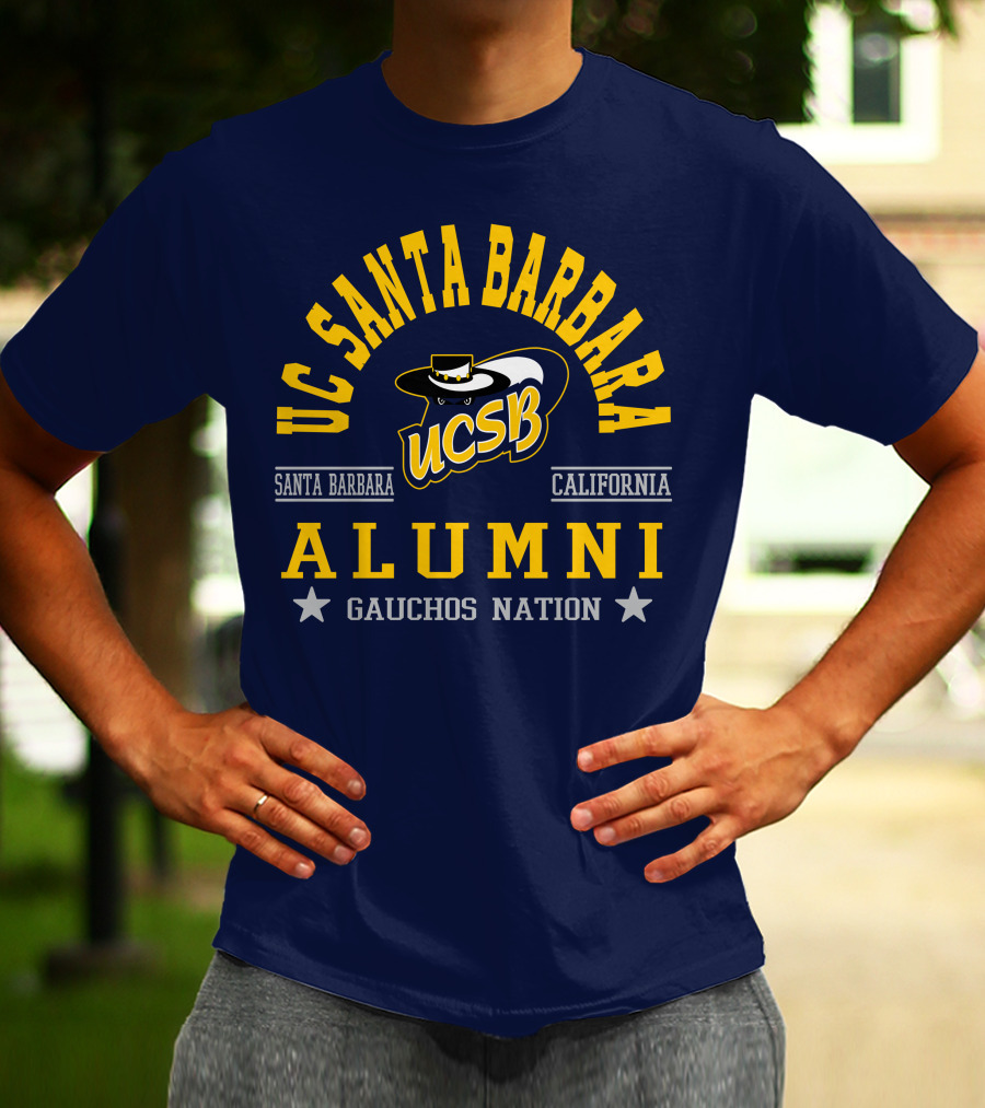 UC Santa Barbara Alumni UCSB Gauchos Nation California T-Shirt