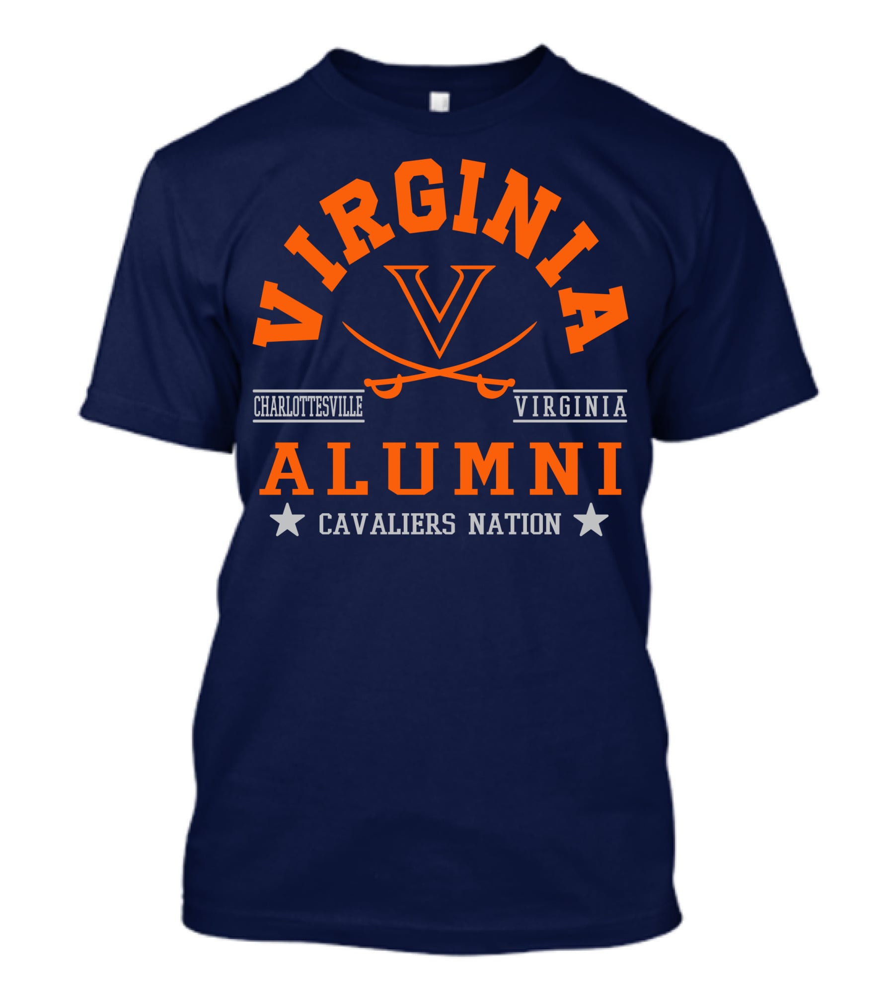 Virginia Alumni Cavaliers Nation Charlottesville Virginia T-Shirt