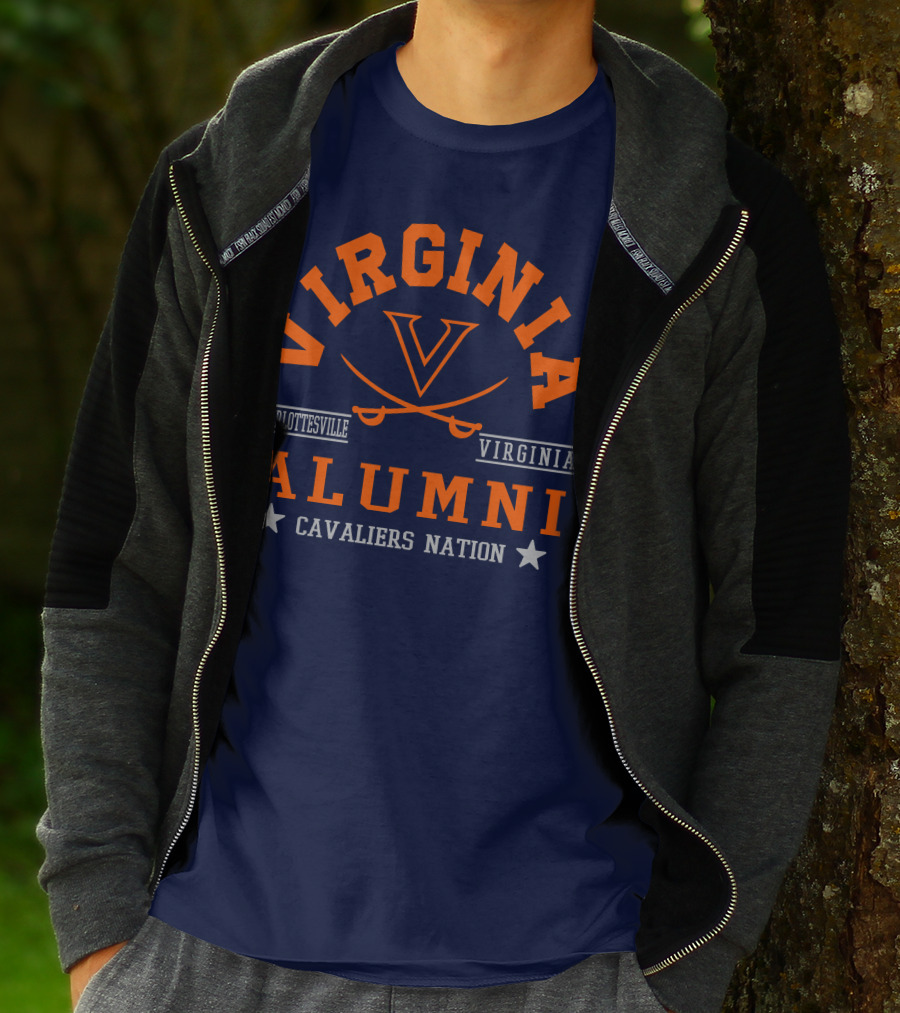 Virginia Alumni Cavaliers Nation Charlottesville Virginia T-Shirt