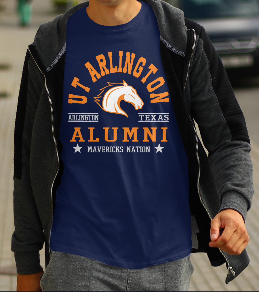 UT Arlington Texas Alumni Mavericks Nation T-Shirt