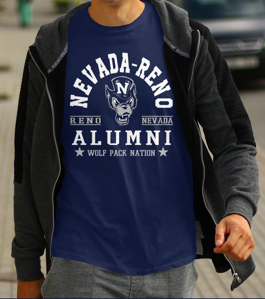 Nevada-Reno Alumni Wolf Pack Nation T-Shirt