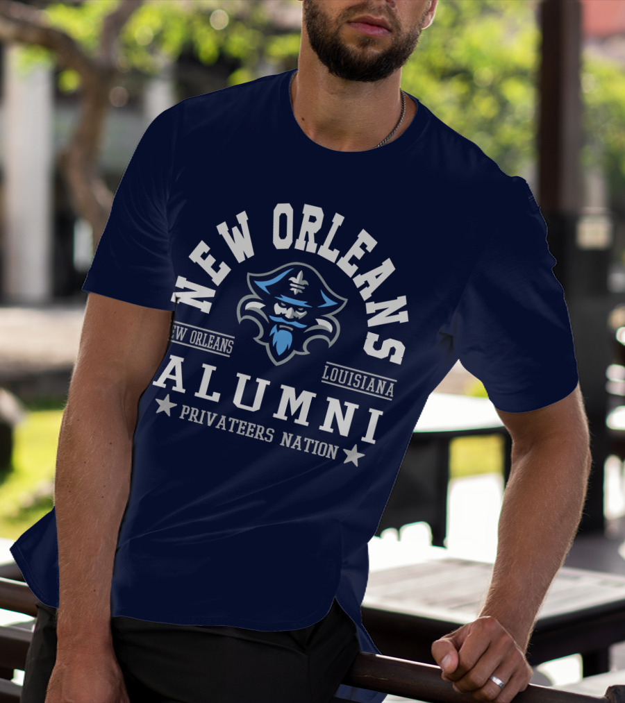 New Orleans Louisiana Alumni Privateers Nation T-Shirt