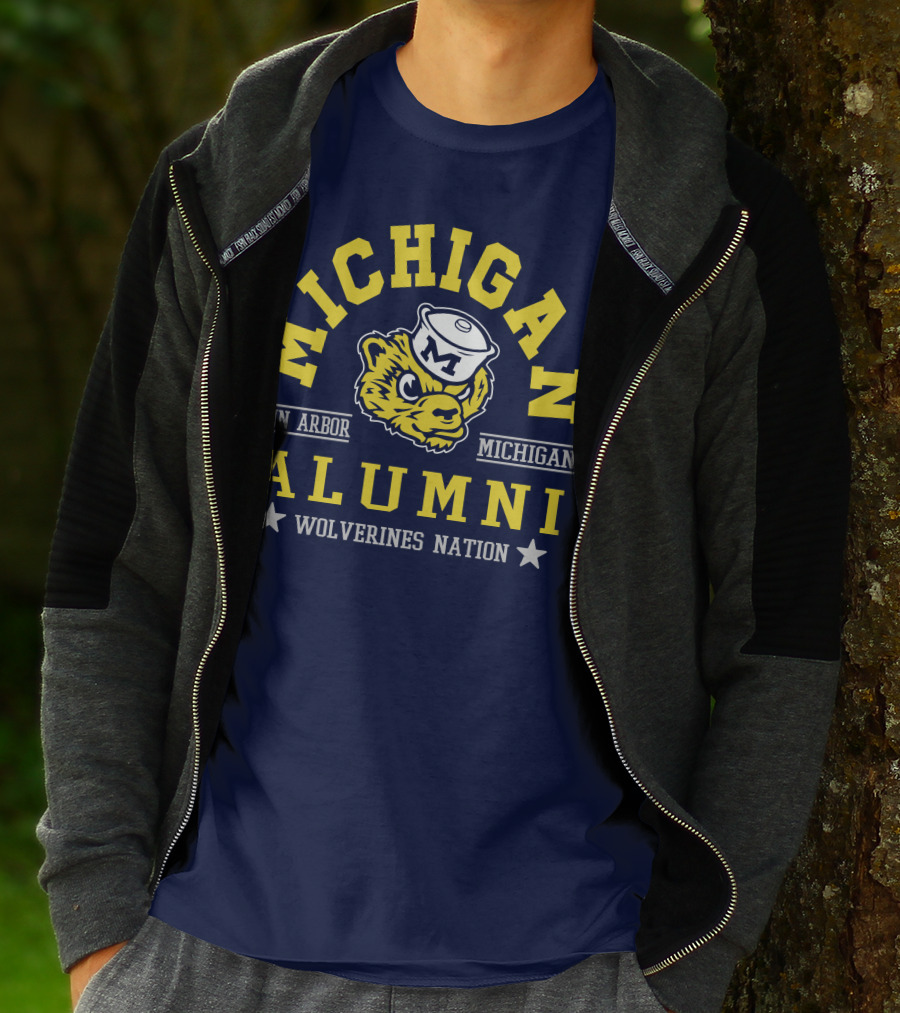 Michigan Alumni Wolverines Nation Ann Arbor Michigan T-Shirt