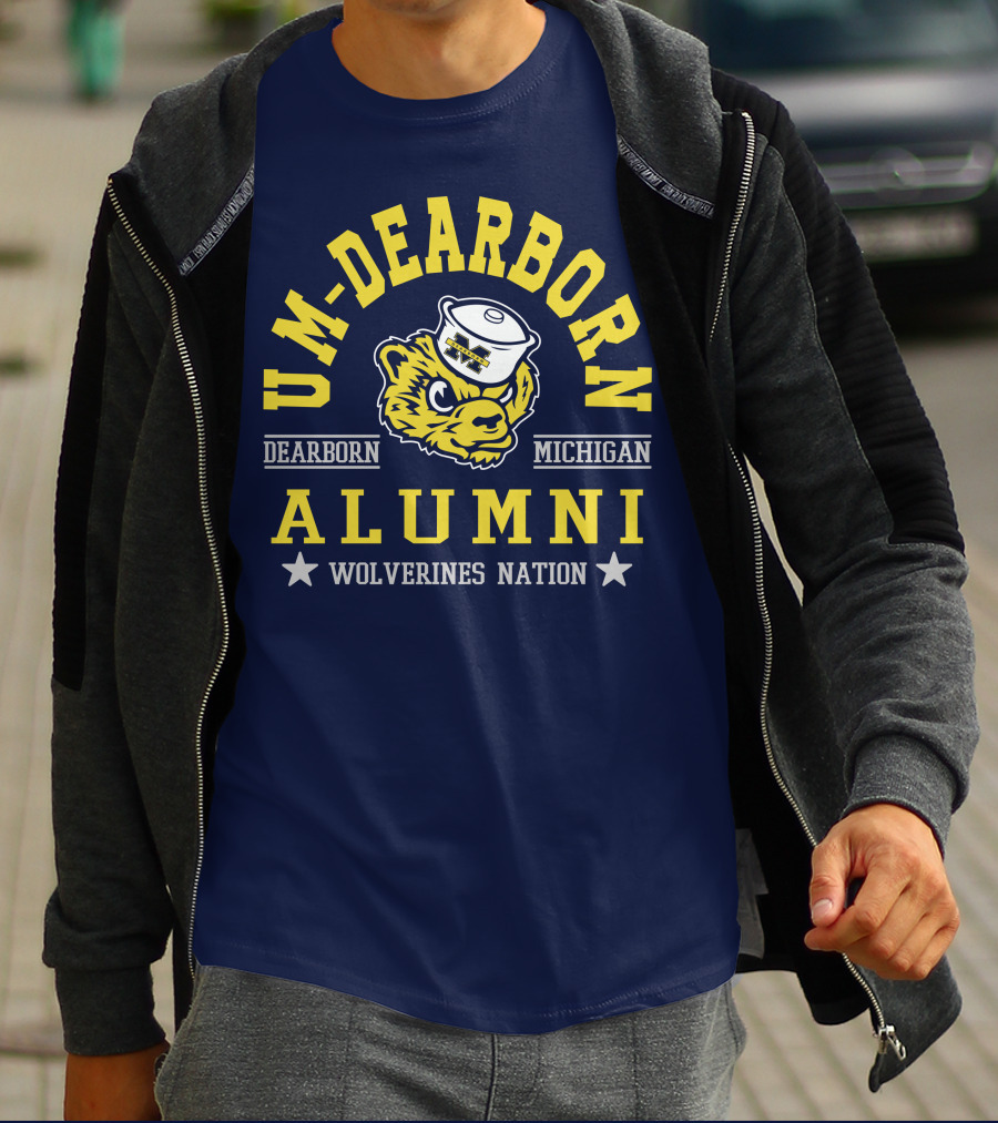 UM-Dearborn Alumni Wolverines Nation Dearborn Michigan T-Shirt