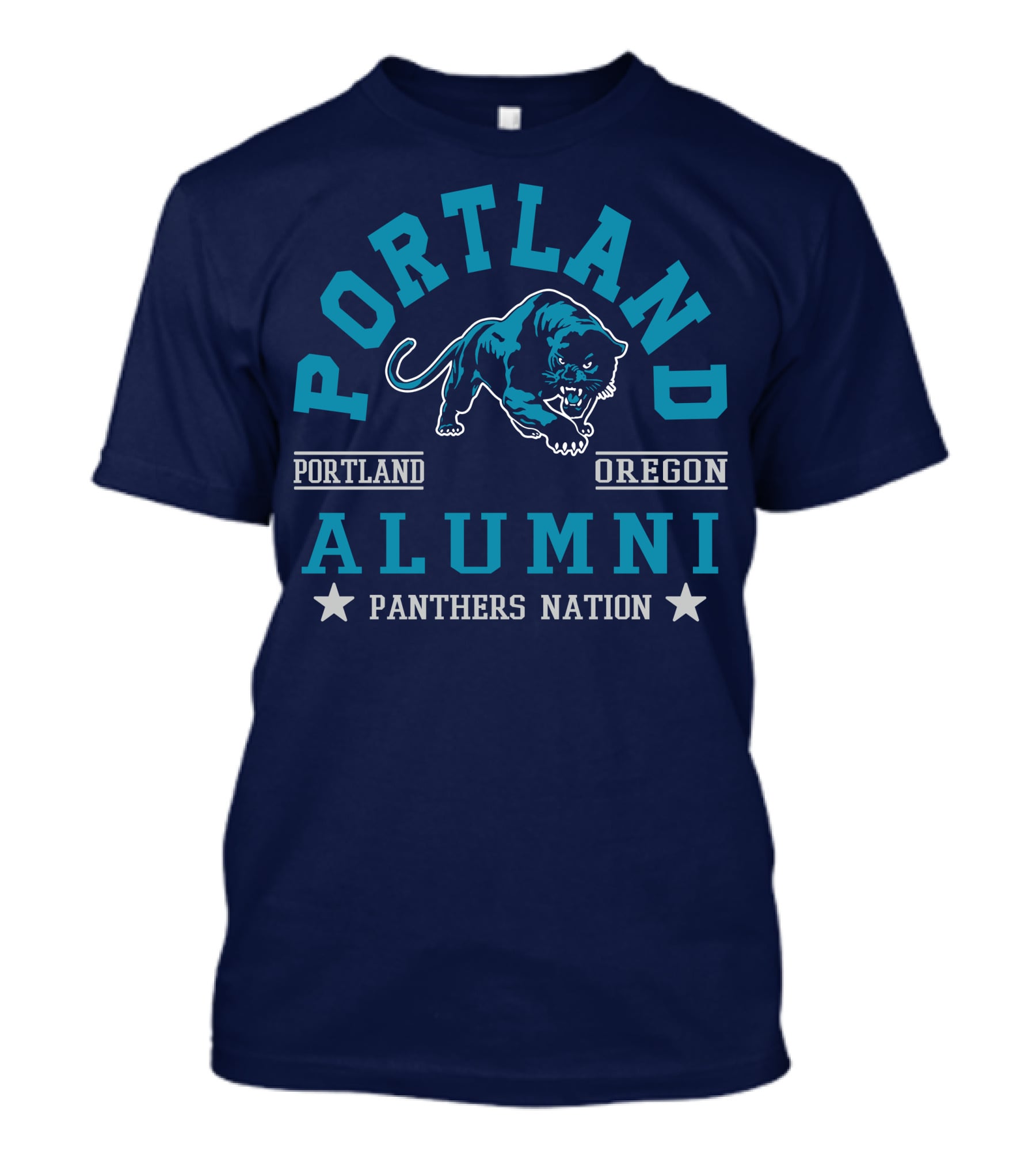 Portland Oregon Alumni Panthers Nation T-Shirt