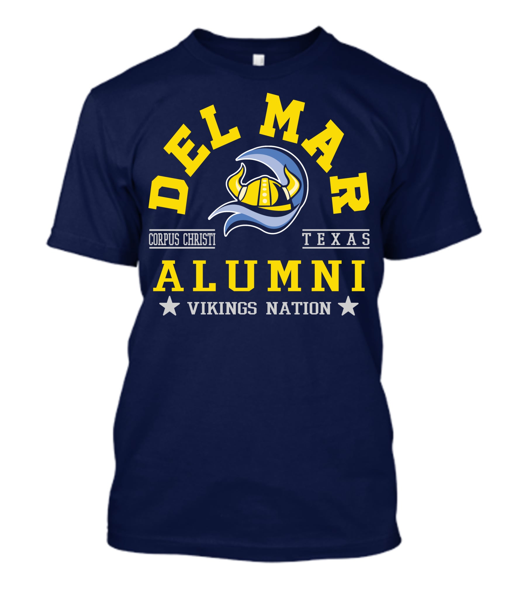 Del Mar College Corpus Christi Texas Alumni Vikings Nation T-Shirt
