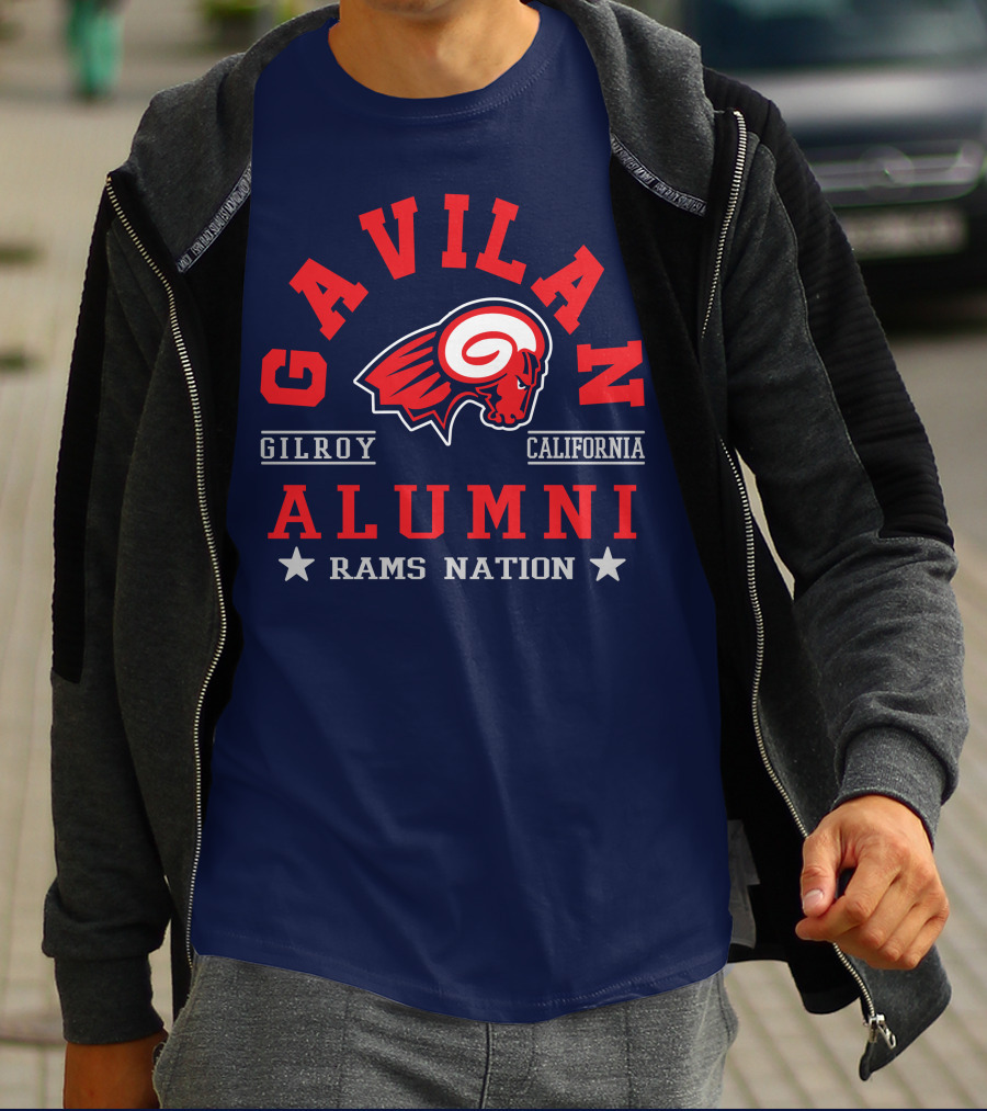 Gavilan College Alumni Rams Nation Gilroy California T-Shirt