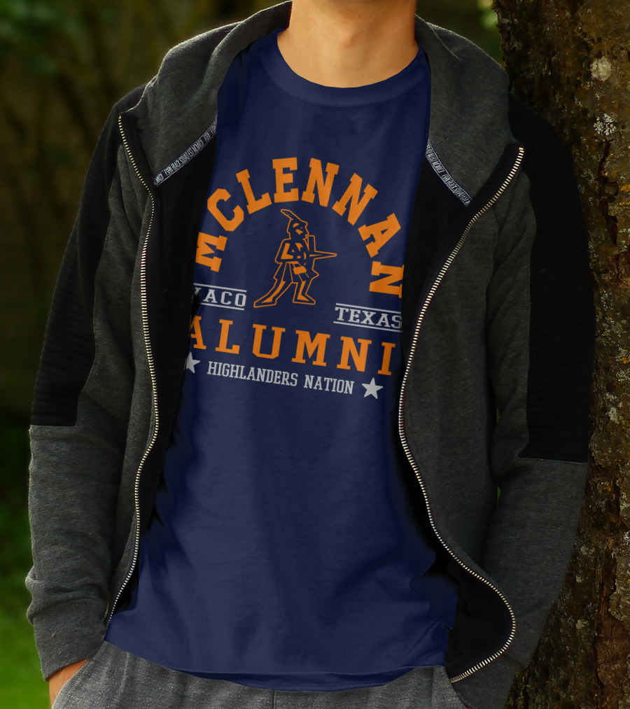 MCLENNAN WACO TEXAS ALUMNI HIGHLANDERS NATION T-Shirt