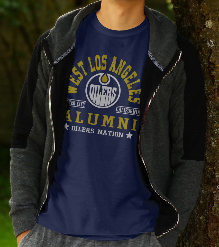 West Los Angeles Oilers Culver City California Alumni Oilers Nation T-Shirt