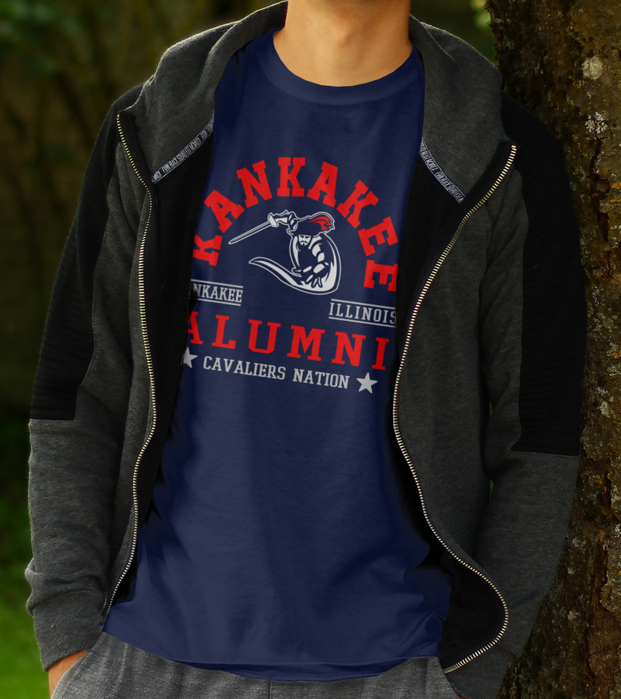 Kankakee Illinois Alumni Cavaliers Nation T-Shirt