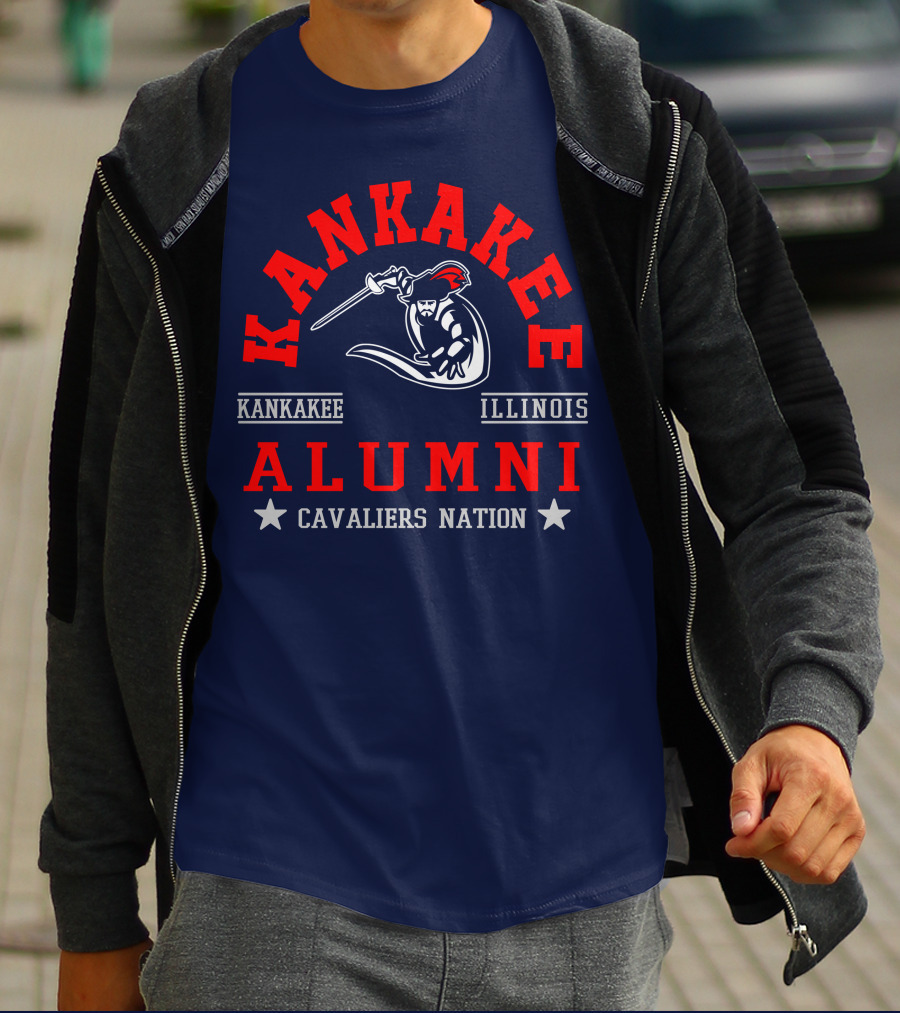 Kankakee Illinois Alumni Cavaliers Nation T-Shirt