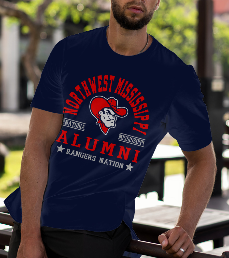 Northwest Mississippi Senatobia Alumni Rangers Nation T-Shirt