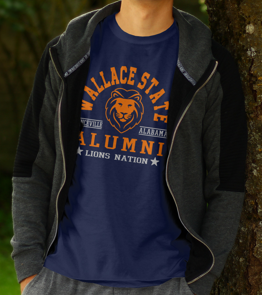 Wallace State Hanceville Alabama Alumni Lions Nation T-Shirt