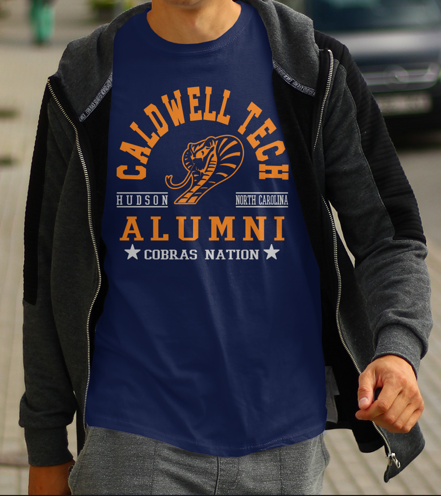 Caldwell Tech Alumni Cobras Nation Hudson North Carolina T-Shirt
