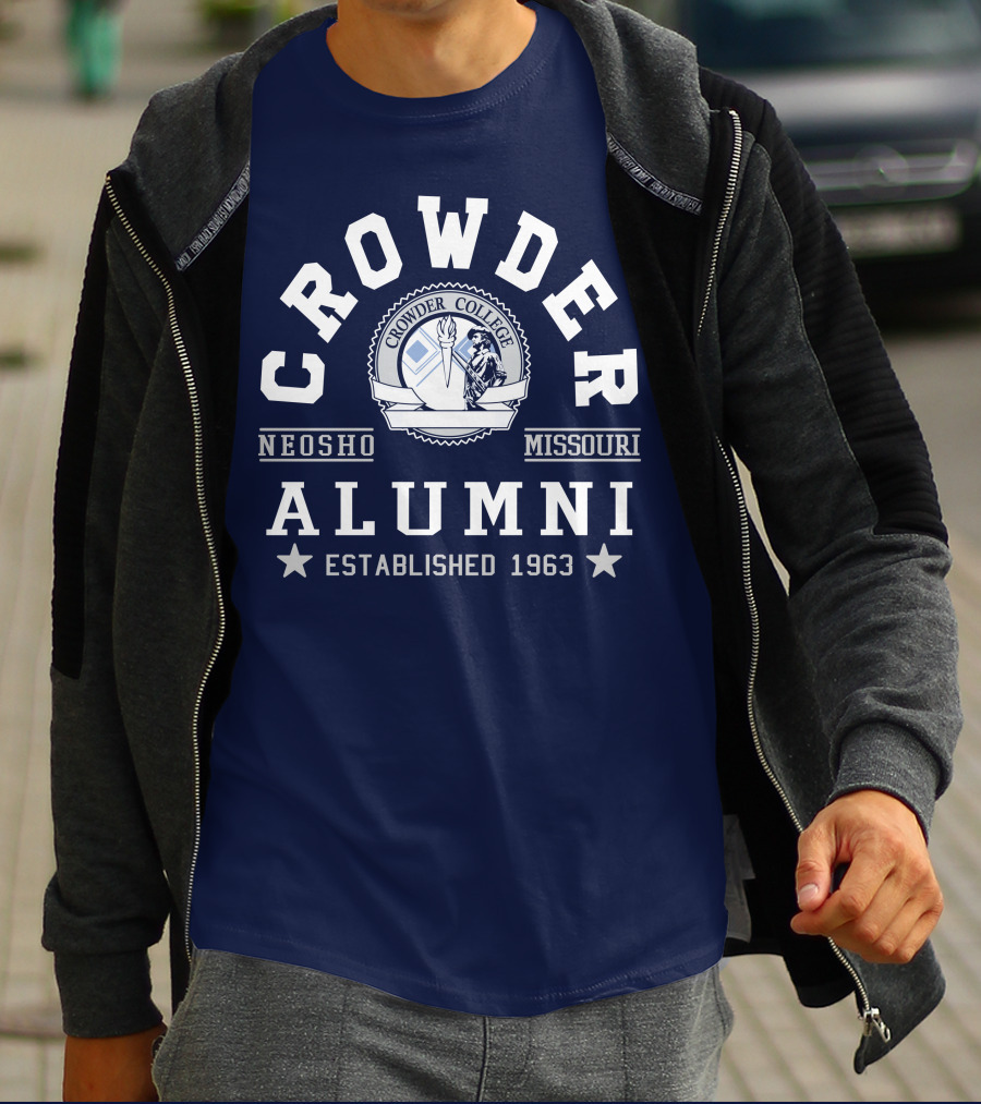 Crowder College Alumni Neosho Missouri Established 1963 T-Shirt