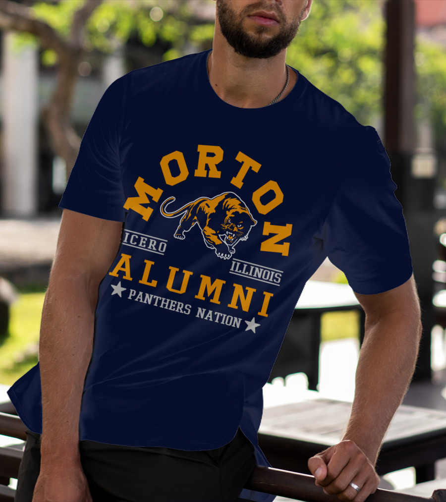 Morton College Alumni Cicero Illinois Panthers Nation T-Shirt
