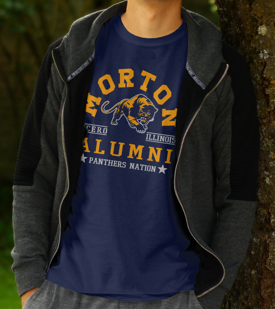 Morton College Alumni Cicero Illinois Panthers Nation T-Shirt