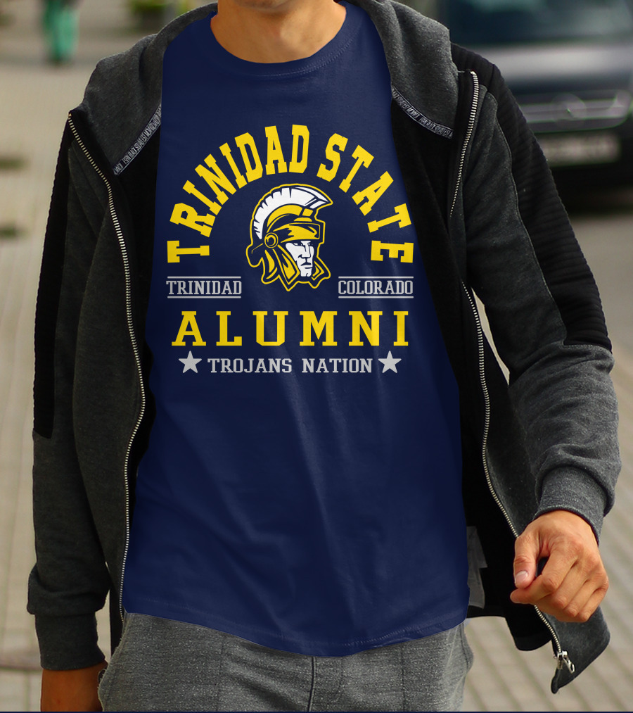 Trinidad State Colorado Alumni Trojans Nation T-Shirt