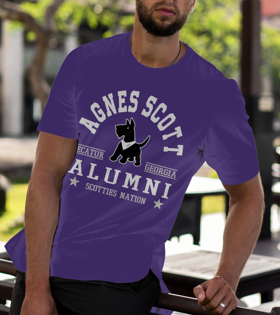 Agnes Scott College Alumni Scotties Nation Decatur Georgia T-Shirt