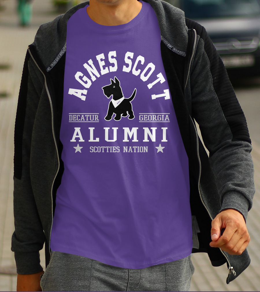 Agnes Scott College Alumni Scotties Nation Decatur Georgia T-Shirt