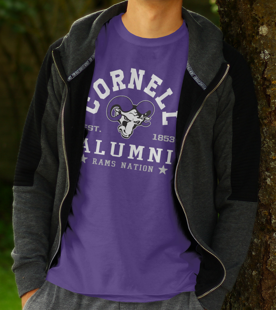 Cornell Alumni Rams Nation Est. 1853 T-Shirt