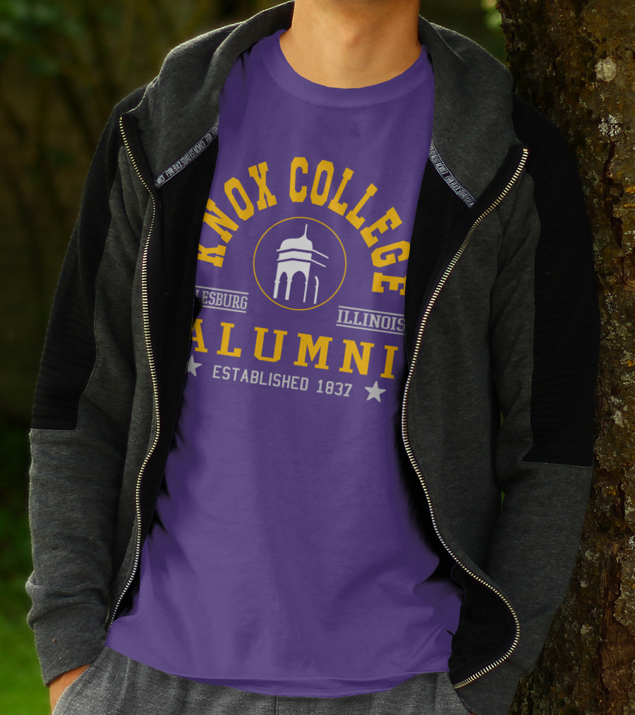 Knox College Alumni Established 1837 Galesburg Illinois T-Shirt