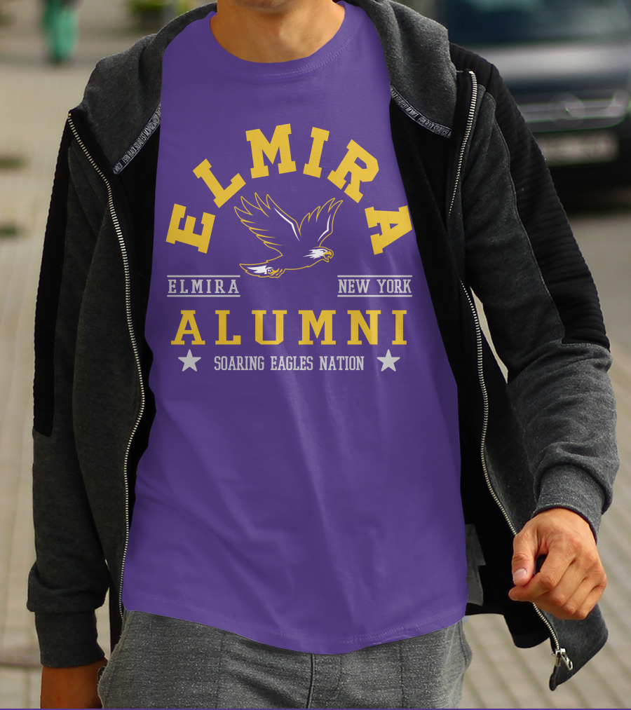 Elmira Alumni New York Soaring Eagles Nation T-Shirt