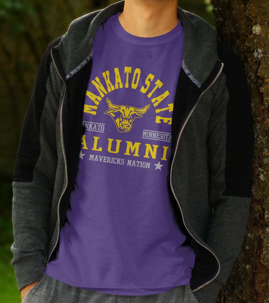 Mankato State Minnesota Alumni Mavericks Nation T-Shirt