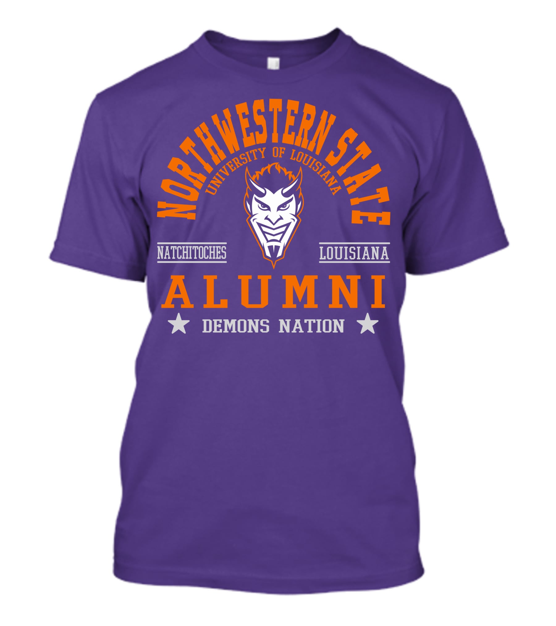 Northwestern State University Of Louisiana Alumni Demons Nation Natchitoches T-Shirt