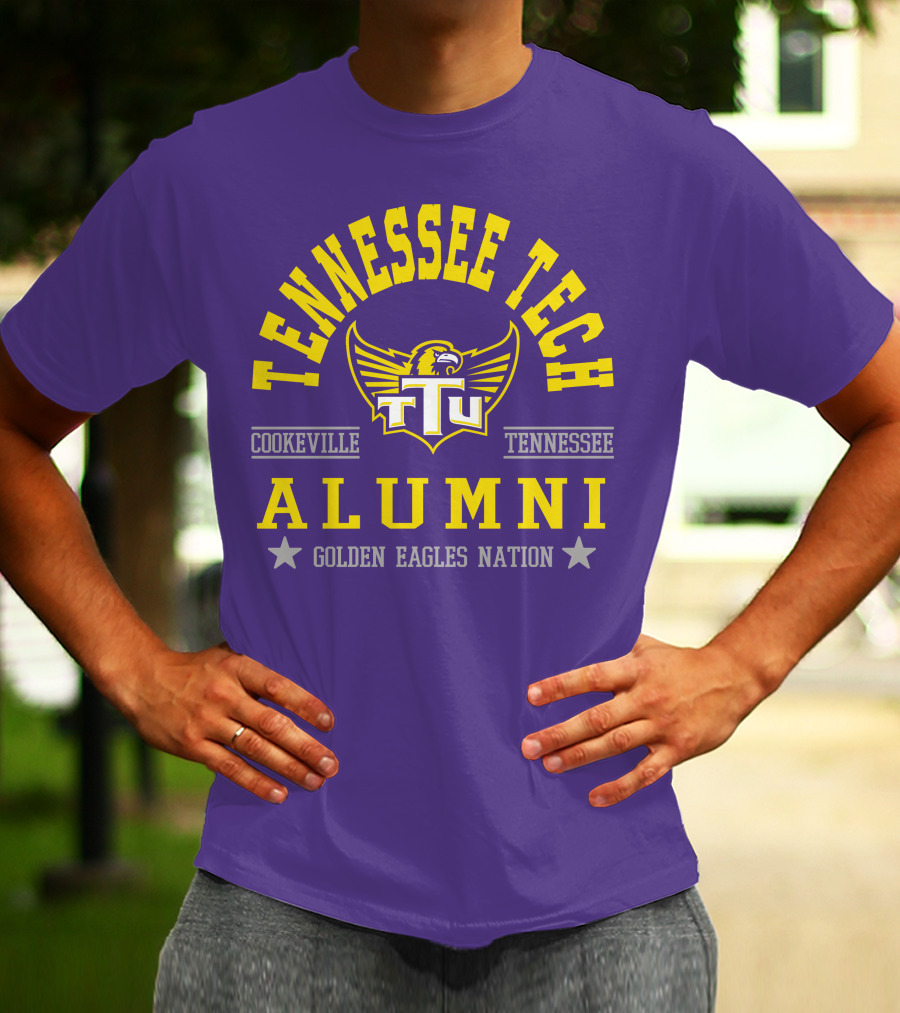 Tennessee Tech Alumni Cookeville Tennessee Golden Eagles Nation T-Shirt
