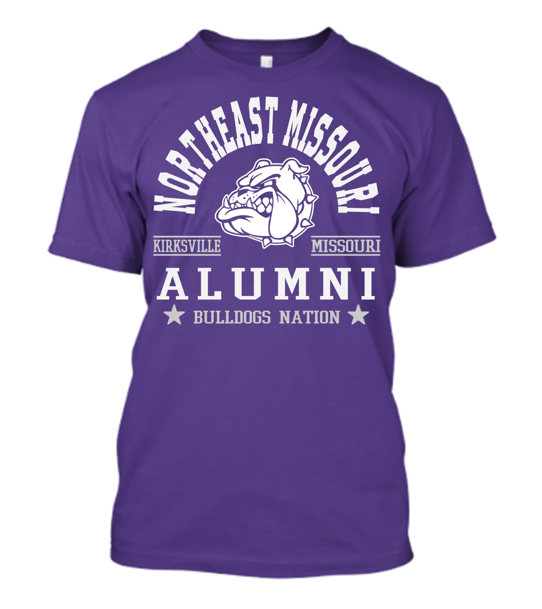 Northeast Missouri Kirksville Alumni Bulldogs Nation T-Shirt