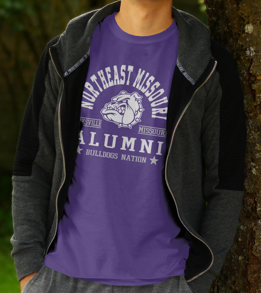 Northeast Missouri Kirksville Alumni Bulldogs Nation T-Shirt