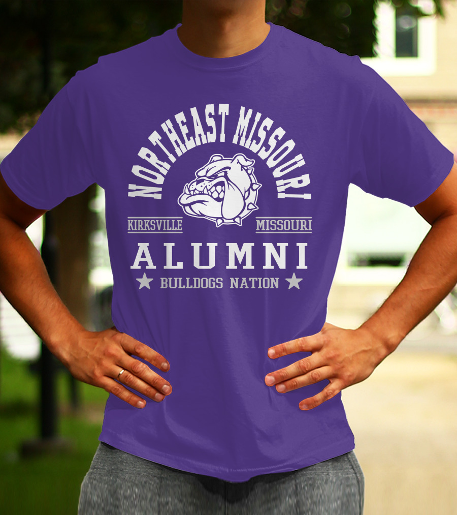 Northeast Missouri Kirksville Alumni Bulldogs Nation T-Shirt