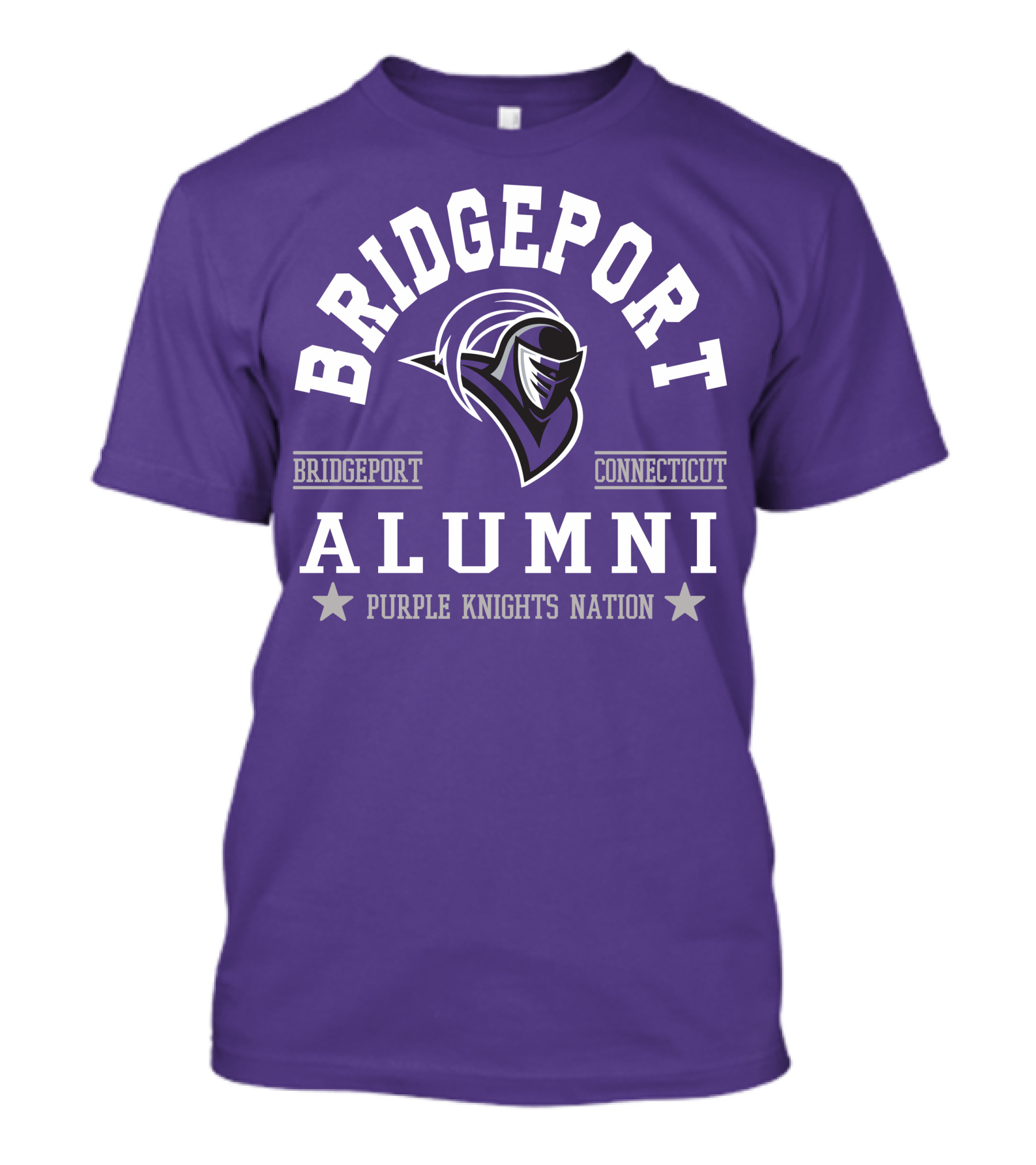 Bridgeport Alumni Purple Knights Nation Connecticut T-Shirt