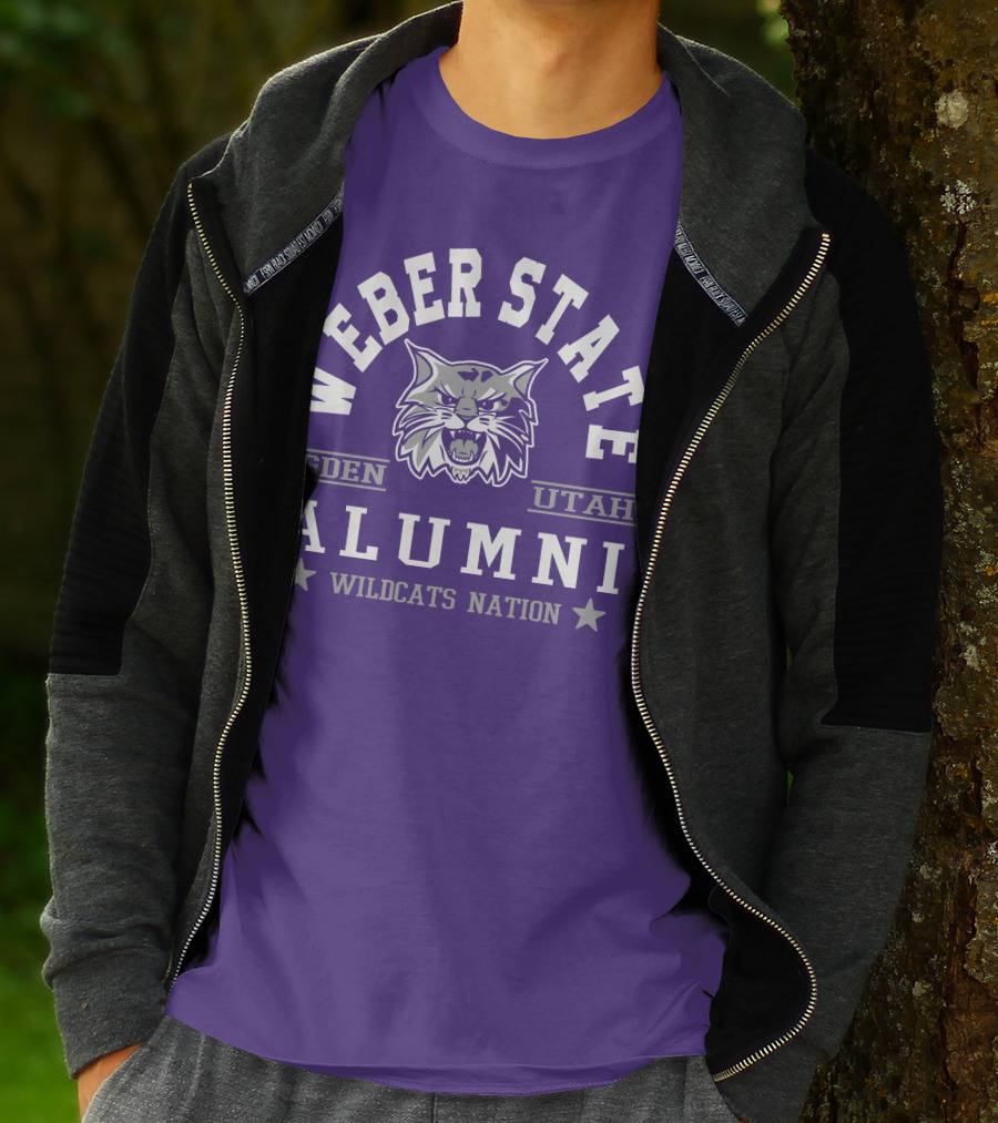 Weber State Alumni Wildcats Nation Ogden Utah T-Shirt
