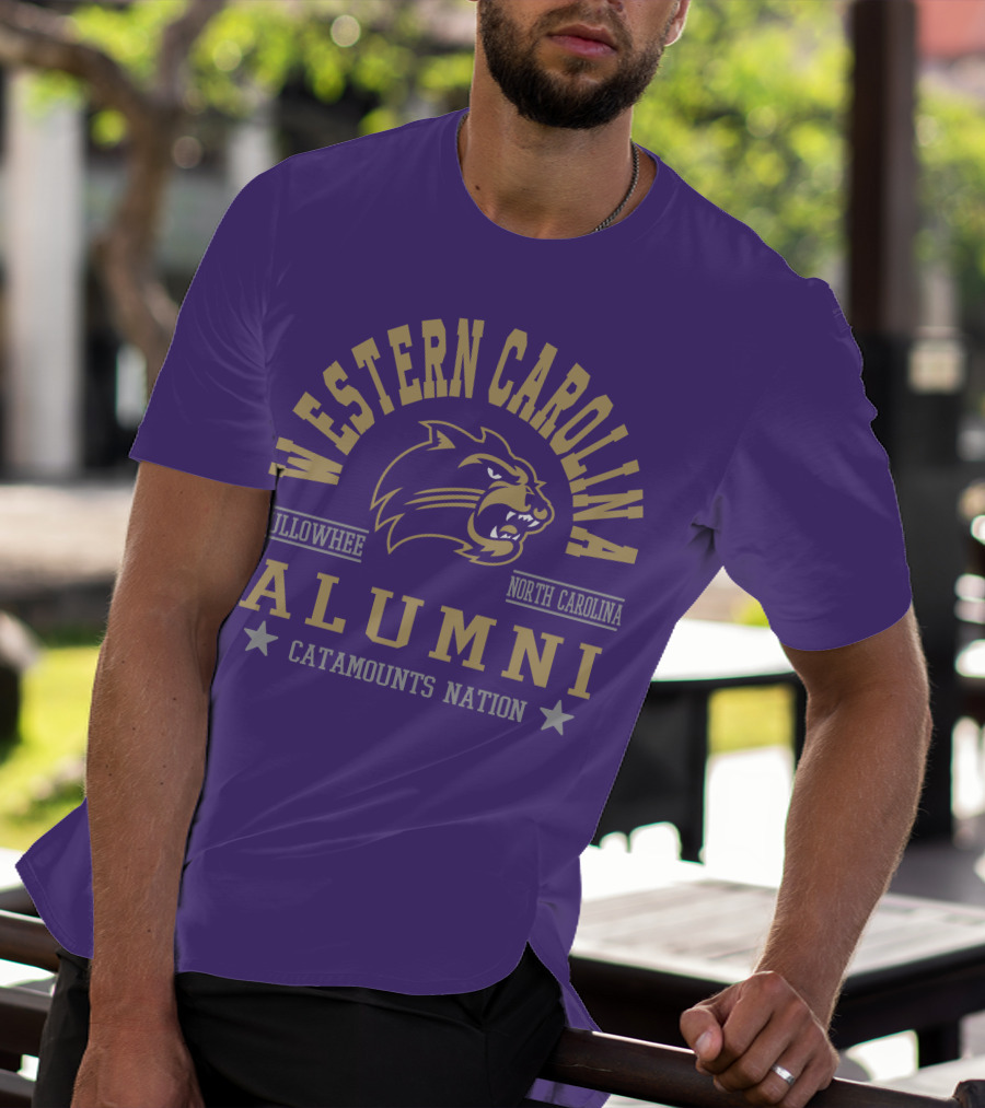 Western Carolina Cullowhee North Carolina Alumni Catamounts Nation T-Shirt