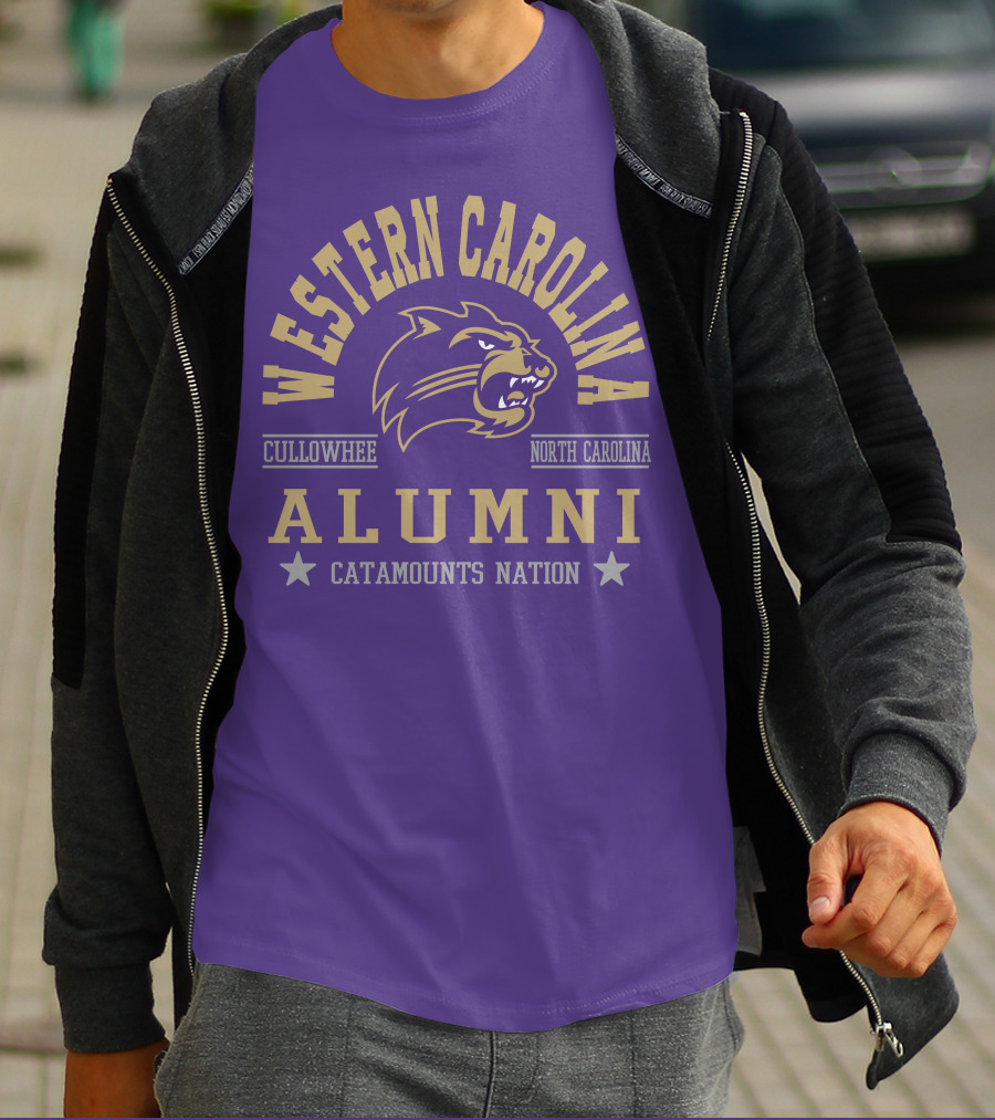 Western Carolina Cullowhee North Carolina Alumni Catamounts Nation T-Shirt
