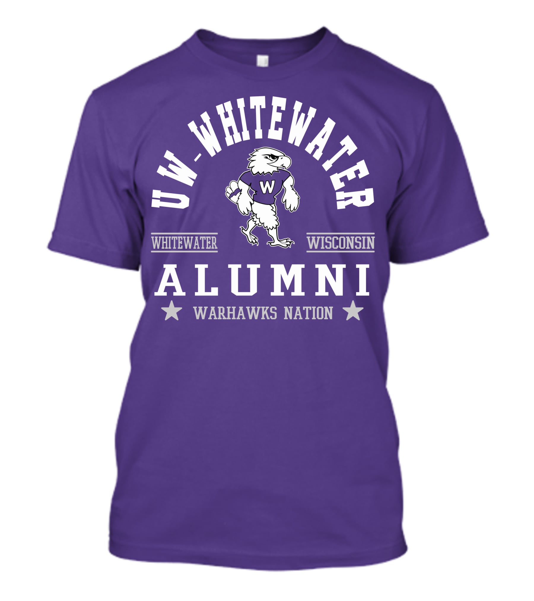 UW-Whitewater Wisconsin Alumni Warhawks Nation T-Shirt