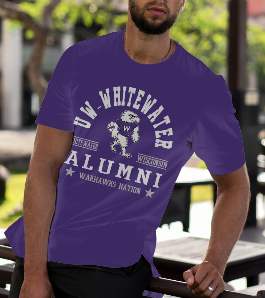 UW-Whitewater Wisconsin Alumni Warhawks Nation T-Shirt