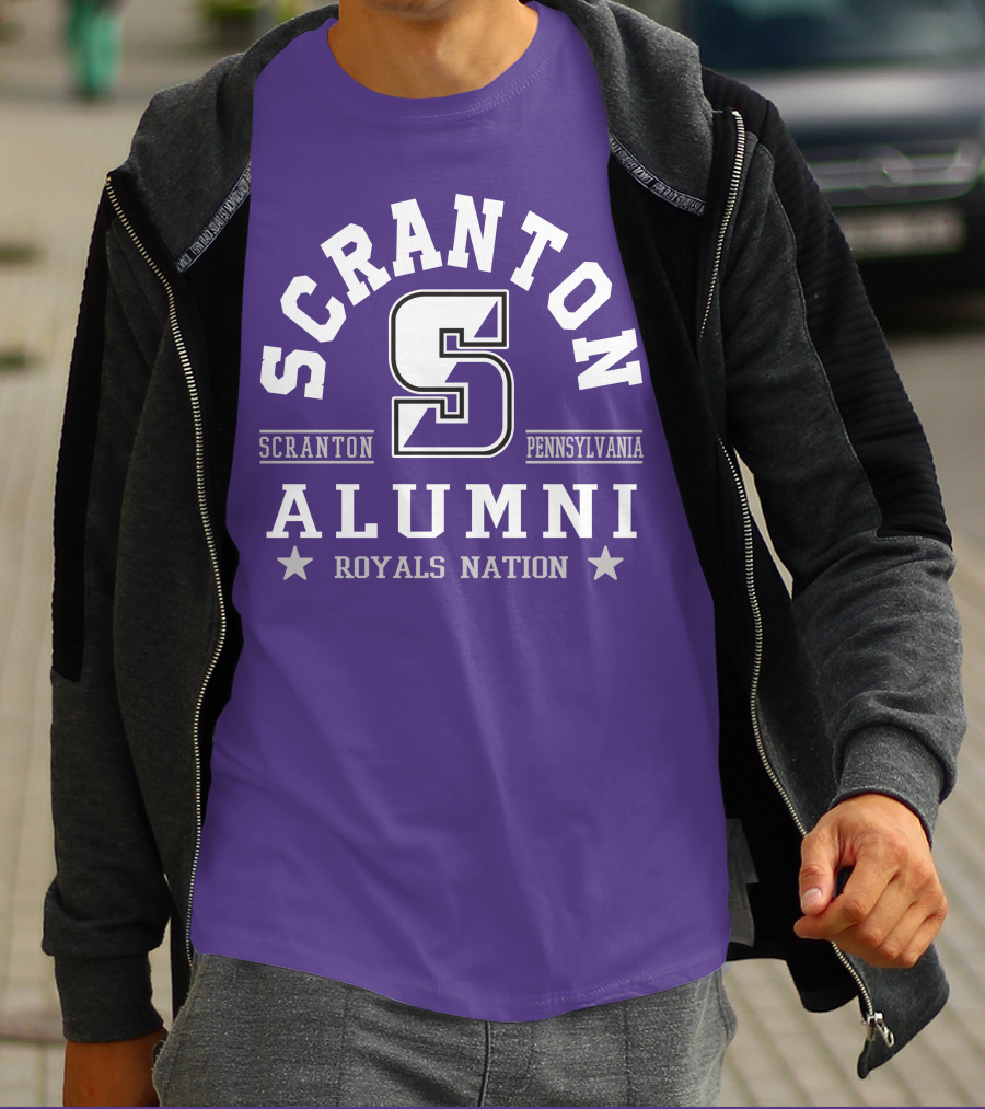 Scranton Alumni Pennsylvania Royals Nation T-Shirt