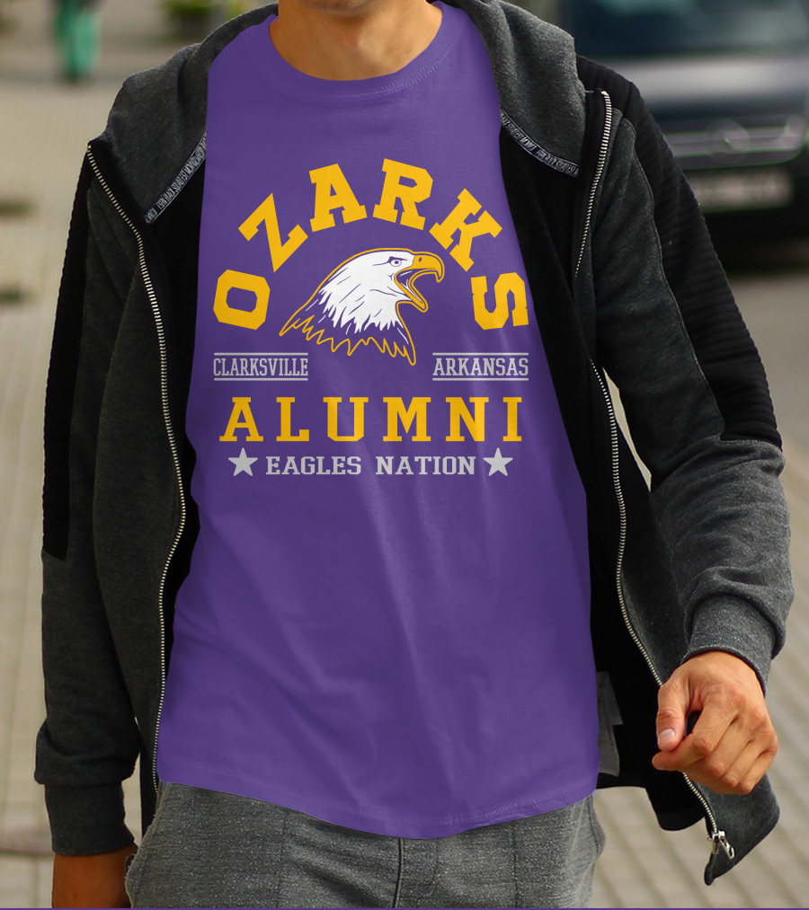 Ozarks Alumni Clarksville Arkansas Eagles Nation T-Shirt