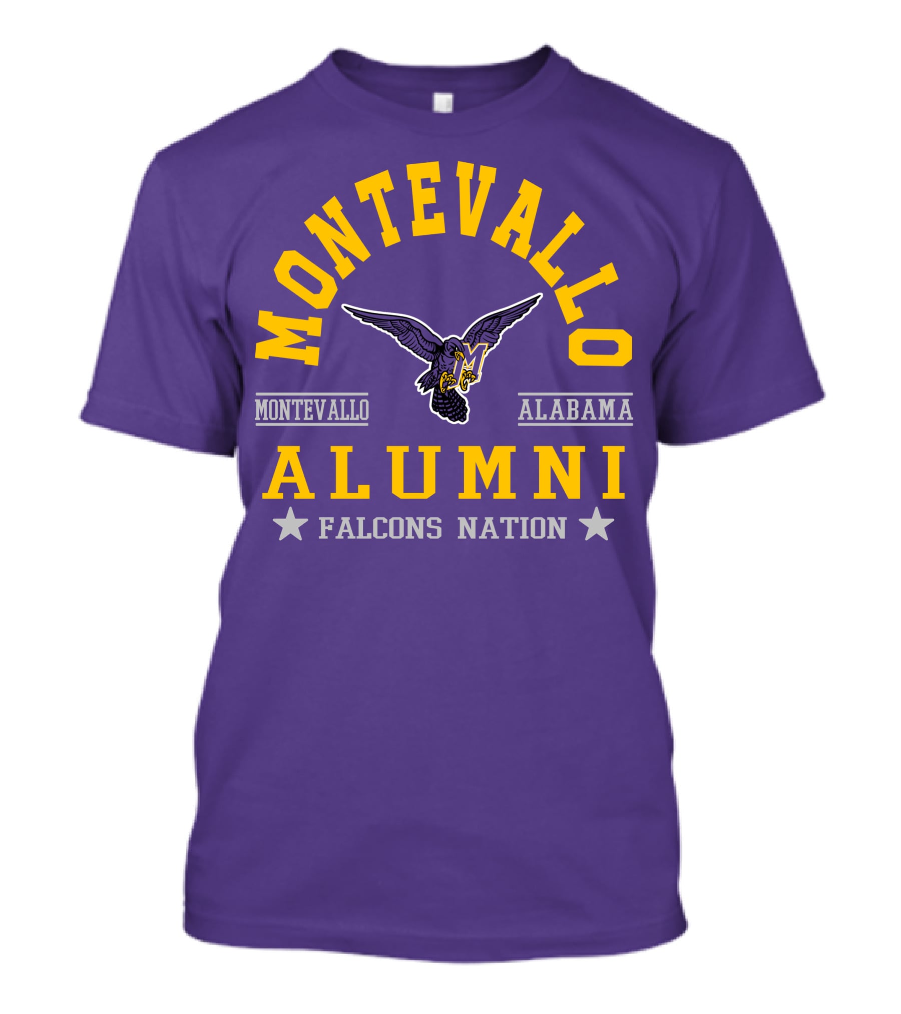 Montevallo Alabama Alumni Falcons Nation T-Shirt