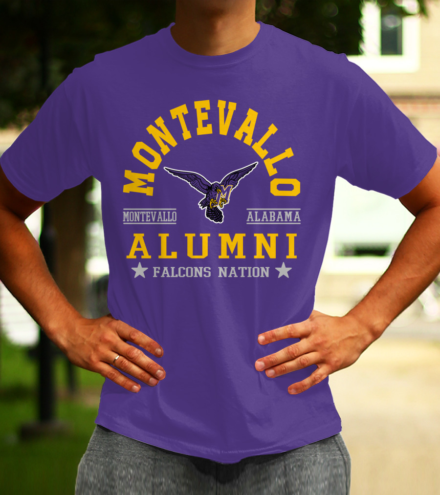 Montevallo Alabama Alumni Falcons Nation T-Shirt
