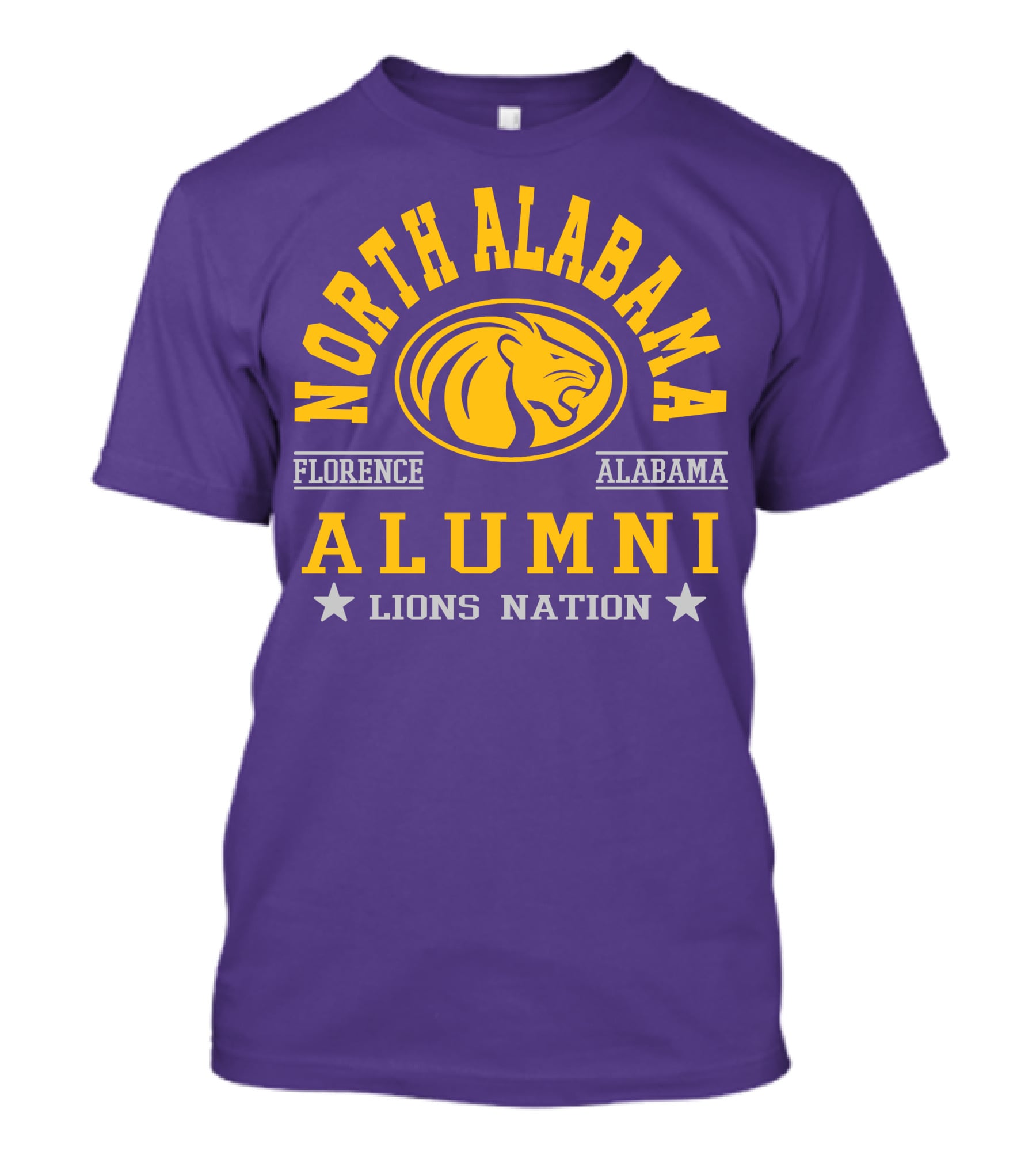 North Alabama Alumni Lions Nation Florence Alabama T-Shirt